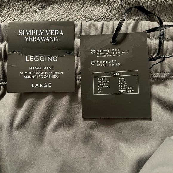 Simply Vera Vera Wang Everyday Joggers - Luxurious Comfort for Any Occasion! - Picture 6 of 6